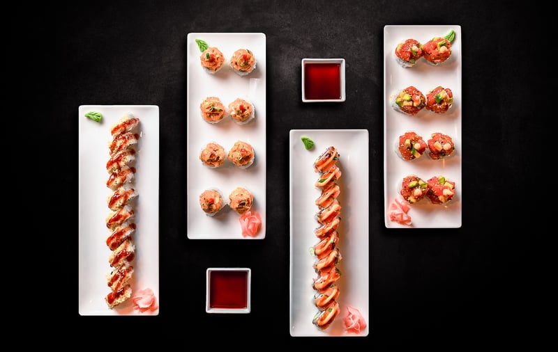 Sushi in Tokyo, Japan